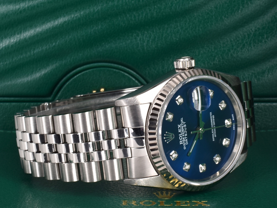 Adding diamonds sales to rolex