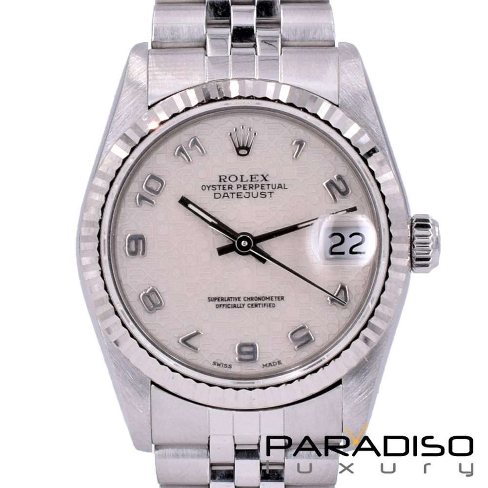 datejust arabic numerals