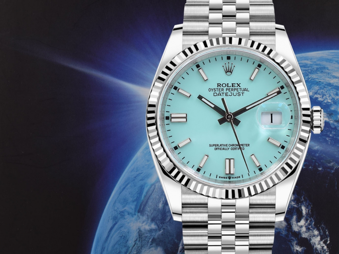 Datejust tiffany dial sales