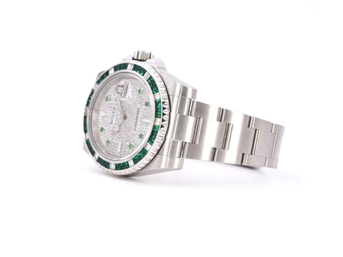 Rolex sales submariner emerald