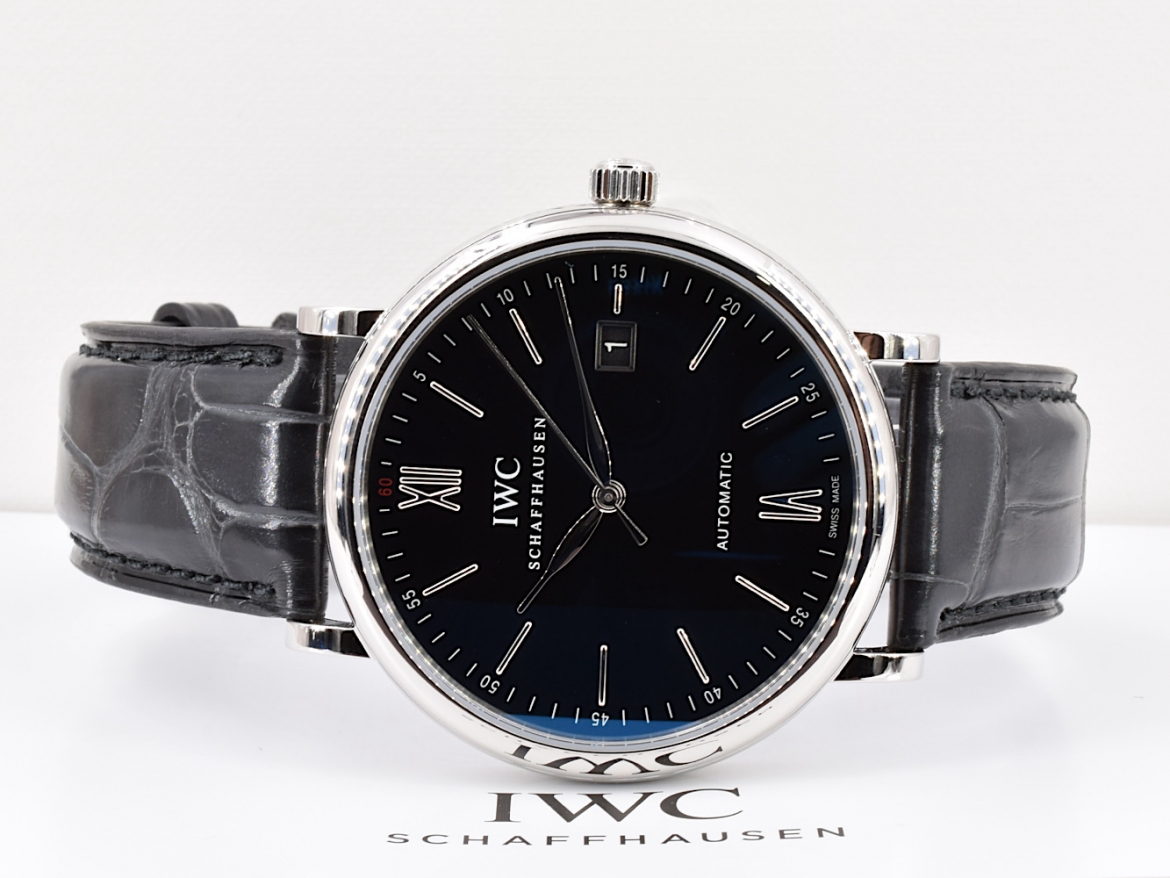 Iwc on sale black face